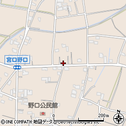 静岡県浜松市浜名区宮口3835周辺の地図