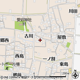 愛知県西尾市一色町治明屋敷275周辺の地図