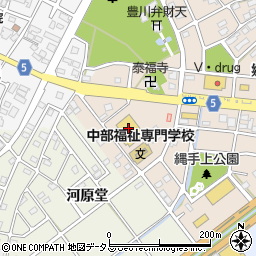 愛知県豊川市馬場町上石畑周辺の地図