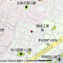 公文式　姫路北条教室周辺の地図