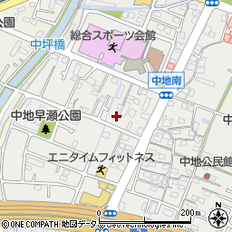 兵庫県姫路市中地275周辺の地図