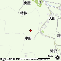 愛知県豊橋市石巻中山町水船周辺の地図