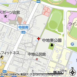兵庫県姫路市中地310周辺の地図