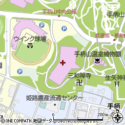 兵庫県立武道館周辺の地図