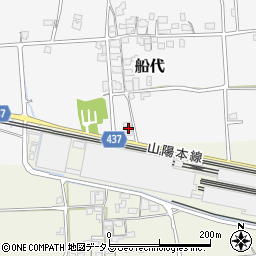 兵庫県揖保郡太子町船代34周辺の地図