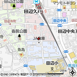 京都府警察職員待機宿舎周辺の地図