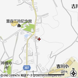 岡山県加賀郡吉備中央町吉川3937-10周辺の地図