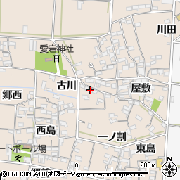 愛知県西尾市一色町治明屋敷276周辺の地図