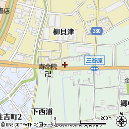愛知県豊川市牧野町柳貝津7周辺の地図