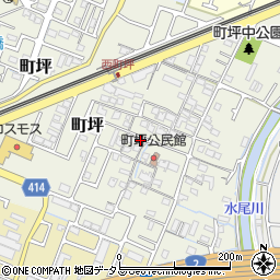 兵庫県姫路市町坪334周辺の地図