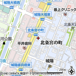 兵庫県姫路市北条宮の町238周辺の地図