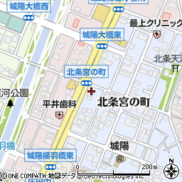 小川食品本社工場周辺の地図