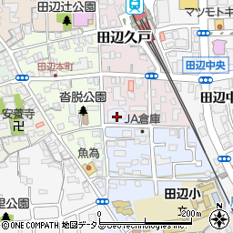 京都やましろ農業協同組合本店周辺の地図