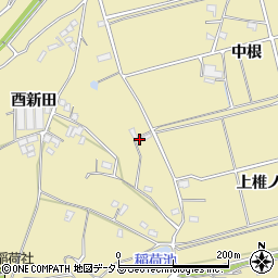 愛知県知多郡武豊町冨貴稲荷1周辺の地図