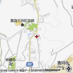 岡山県加賀郡吉備中央町吉川1151-10周辺の地図