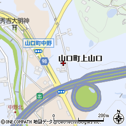 兵庫県西宮市山口町上山口1-24周辺の地図