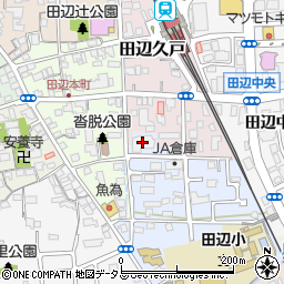 ＪＡ京都やましろ周辺の地図