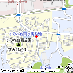 兵庫県西宮市すみれ台周辺の地図