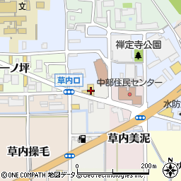 タイヤ館京田辺周辺の地図
