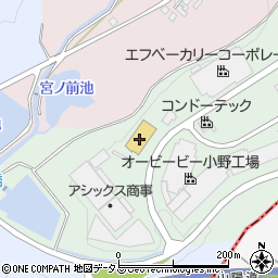 神戸日野自動車株式会社　小野支店部品周辺の地図
