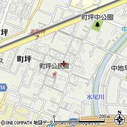 兵庫県姫路市町坪320周辺の地図