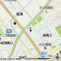 新潟運輸豊川支店周辺の地図