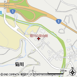 菊川の里会館周辺の地図