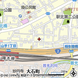 兵庫県相生市山手1丁目211周辺の地図