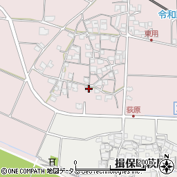 兵庫県たつの市揖保町東用530周辺の地図