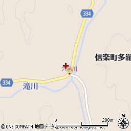 滋賀県甲賀市信楽町多羅尾1153周辺の地図