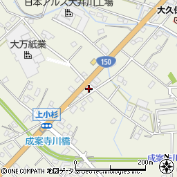 静岡県焼津市上小杉1096周辺の地図