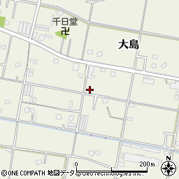 静岡県焼津市大島1405周辺の地図