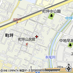 兵庫県姫路市町坪207周辺の地図