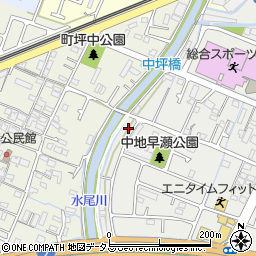 兵庫県姫路市中地515周辺の地図