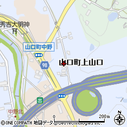 兵庫県西宮市山口町上山口1-26周辺の地図