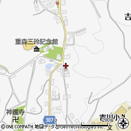 岡山県加賀郡吉備中央町吉川3937-11周辺の地図
