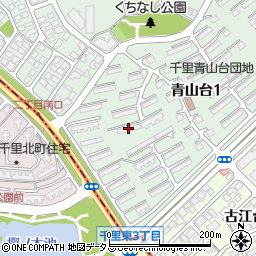 ＵＲ千里青山台　Ｃ４９周辺の地図
