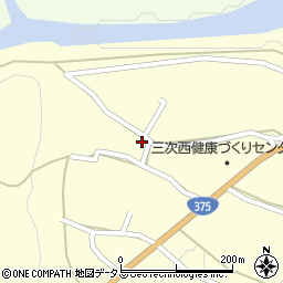 広島県三次市日下町33周辺の地図
