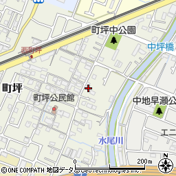 兵庫県姫路市町坪225周辺の地図