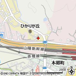 兵庫県相生市ひかりが丘22周辺の地図