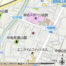 兵庫県姫路市中地475周辺の地図