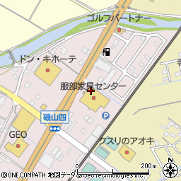 株式会社服部家具センター　鈴鹿店周辺の地図