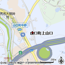 兵庫県西宮市山口町上山口1-23周辺の地図