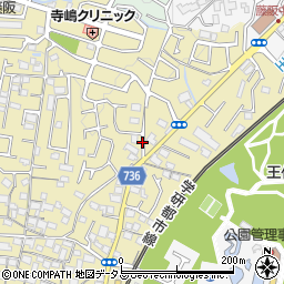 大阪府枚方市藤阪元町周辺の地図