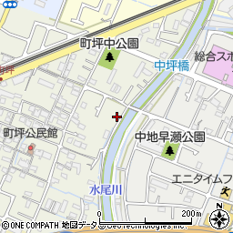 兵庫県姫路市町坪236周辺の地図