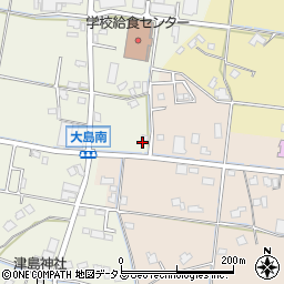 静岡県焼津市大島1804周辺の地図