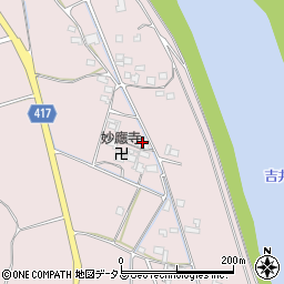 妙応寺周辺の地図