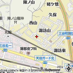 Ｅ裳館本館周辺の地図