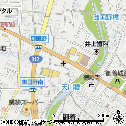 ガスト姫路御国野店周辺の地図