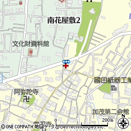 兵庫六甲農業協同組合東地域事業本部川西支店加茂店周辺の地図